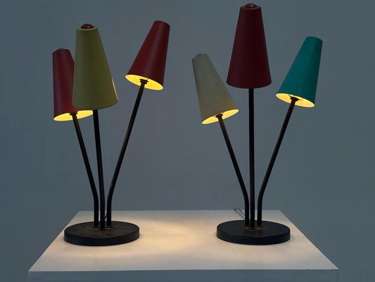 Tischlampen, 1960er, 2er Set bei Pamono kaufen