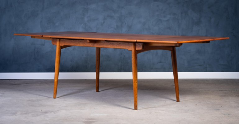 Teak AT-312 Dining Table attributed to Hans J. Wegner for Andres