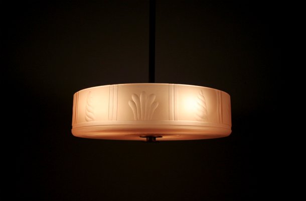 Swedish Ceiling Light From Orrefors 1930s For Sale At Pamono