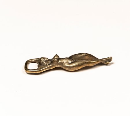 Mid-Century Modern Flaschenöffner aus Messing, 1970er bei Pamono kaufen