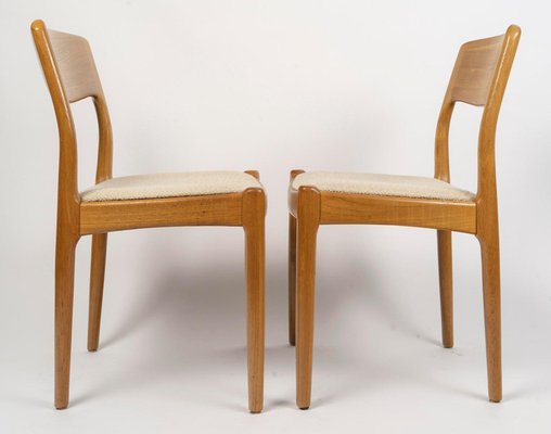 Chairs attributed to Juul Kristensen, 1960s, Set of 4 for sale at