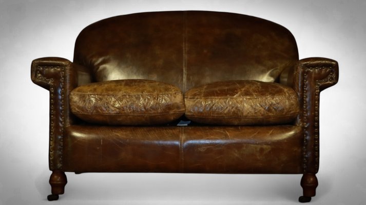 GMFF65○TIMOTHY OULTON by HALO /ハロ アスプルンド Halo Sofa in Tan Leather from Timothy Oulton, 2010s for sale at Pamono