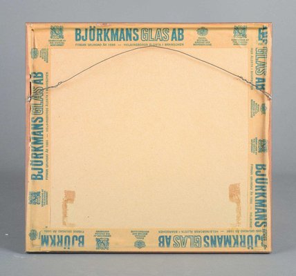 Åke Holm, Sweden, Daniel in the Lions Den, 1970s, Woodcut on Paper