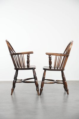 English Windsor Chairs, Set of 2 for sale at Pamono