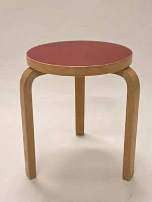 Vintage 60 Stool by Alvar Aalto for Artek, 1950s for sale at Pamono