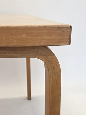 Vintage Table by Alvar Aalto for Artek, 1950s for sale at Pamono