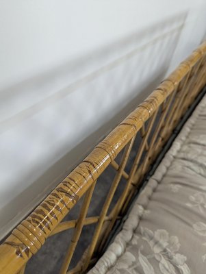 Tagesbett aus Bambus und Rattan bei Pamono kaufen