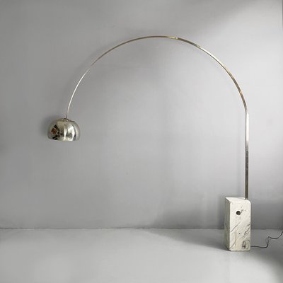 Italian Modern Floor Lamp Arco by Achille and Pier Giacomo