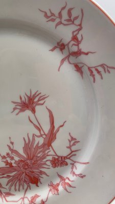 Vintage Limoges Hard Porcelain Plates by Georges Boyer, 1960s, Set