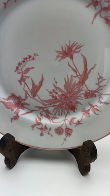 Vintage Limoges Hard Porcelain Plates by Georges Boyer, 1960s, Set