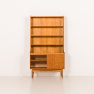 Vintage Oak Bookcase by Johannes Sorth for Nexo, 1960s for sale at
