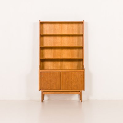 Vintage Oak Bookcase by Johannes Sorth for Nexo, 1960s for sale at