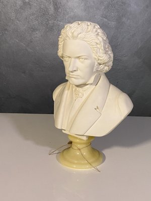 Busto di Beethoven in marmo di A. Giannelli, anni '60 in vendita