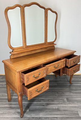 slim fit dress slacks Design Toscano Queen Anne Dressing Table and Mirror