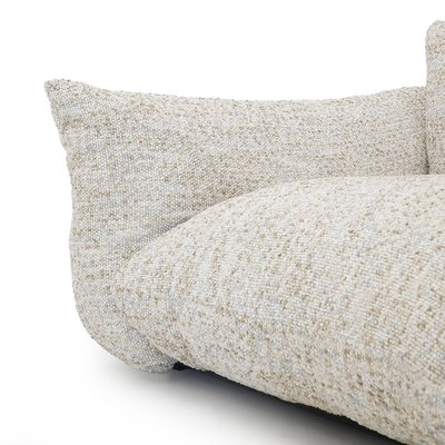 Set of Marenco Chair with Pouf by Mario Marenco for Arflex, 1970s