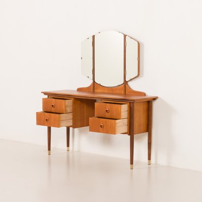 dressing table scandinavian design Norway 2 Drawer Wooden Dressing Table and Desk