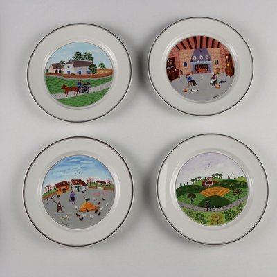 Naif Dinnerware Series from Villeroy & Boch, Set of 19 for sale at