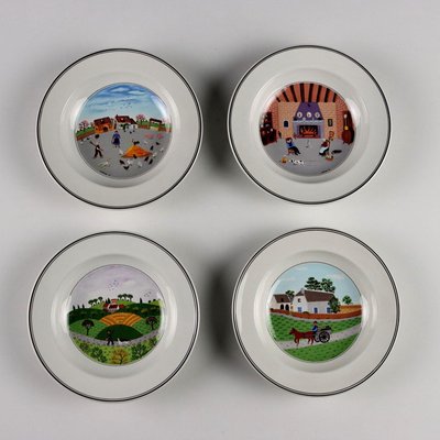 Naif Dinnerware Series from Villeroy & Boch, Set of 19 for sale at