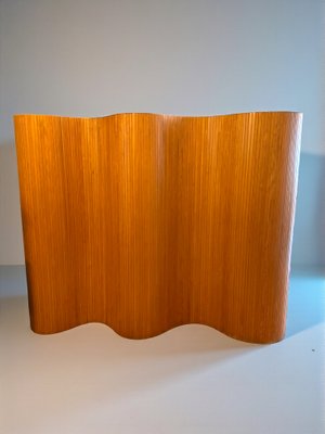 Large Roll-Up Beech Slat Screen from Baumann, 1930s for sale at Pamono
