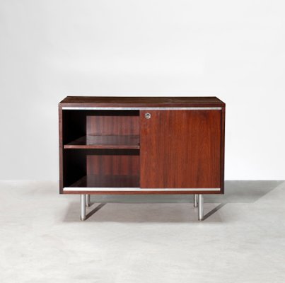 Sideboard in Rosewood with Sliding Doors by George Nelson for
