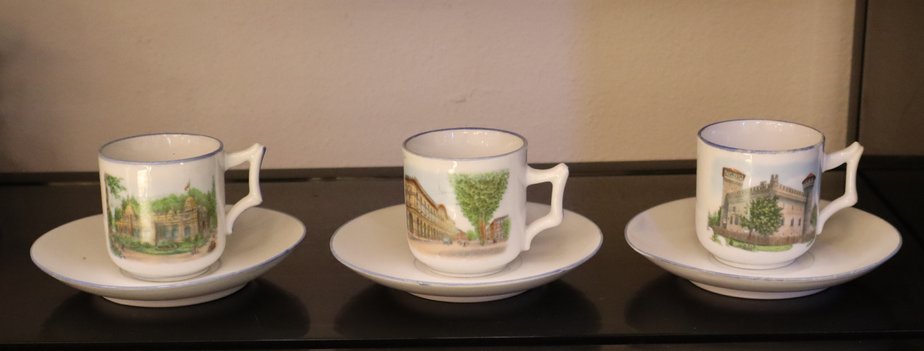Coffee Set by Richard Ginori, 1911, Set of 12