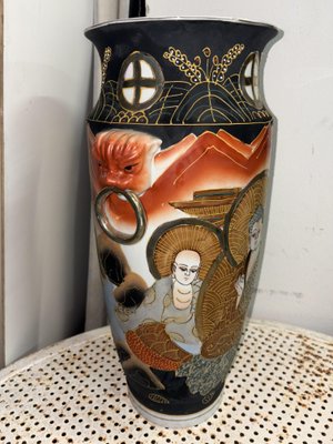 Antique Japanese Vase, 1890s for sale at Pamono