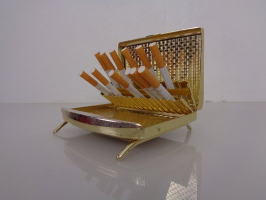 1960s cigarette holder Mid-Century Modern Cigarette Dispenser Case from WMF, Germany, 1960s for  sale at Pamono