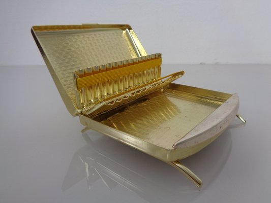 modern cigarette case Mid-Century Modern Cigarette Dispenser Case from WMF, Germany, 1960s for  sale at Pamono
