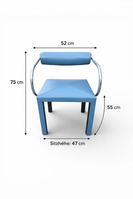 Vintage Model Arcadia Chair by Paolo Piva for B&B Italia, 1980s