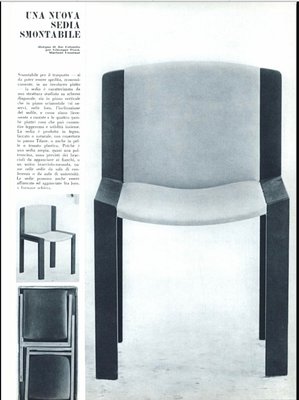 P300 Model Chairs by Joe Colombo for Pozzi, 1960s, Set of 6 for
