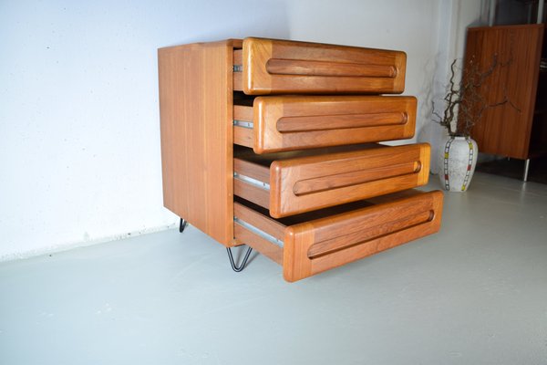 Teak Chest of Drawers, Denmark, 1970s for sale at Pamono