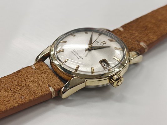Vintage Seamaster Calendar Cal 503 Watch from Omega in 14k Gold