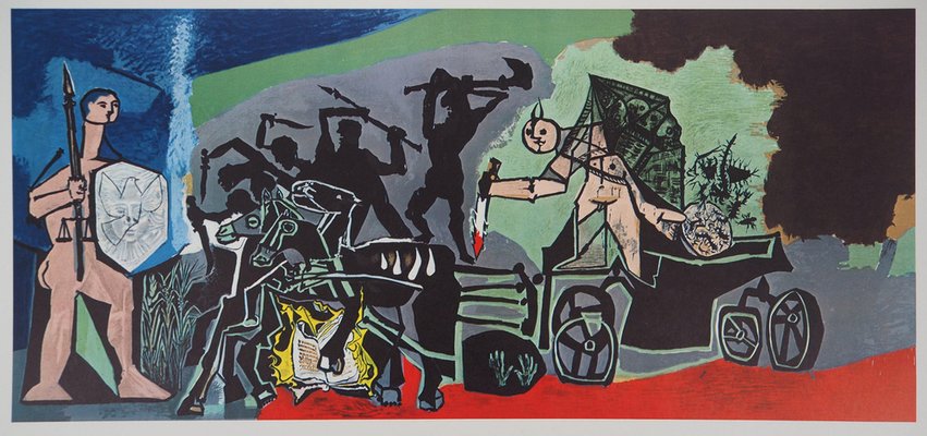 ピカソ画集】PICSSSO AND THE WAR YEARS Picasso and the war years