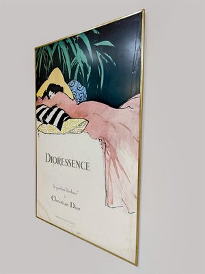 Vintage Christian Dior Make-Up Poster, 1980s for sale at Pamono
