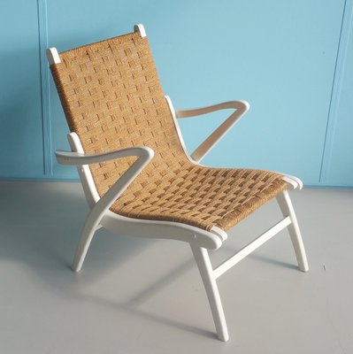 wooden rope chair 1940s