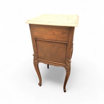 louis xv Wood French Antique Nightstands