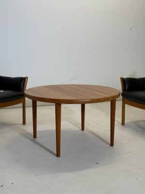 Genius 4 Armchair and Table by Illum Wikkelsø for CFC Silkeborg