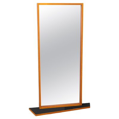 Mid-Century Standspiegel mit Ablage, Ehemalige Tschechoslowakei, 1960er bei Pamono kaufen