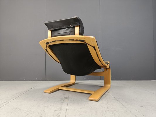 Swedish Kroken Armchair by Ake Fribyter for Nelo Möbel, 1970s for