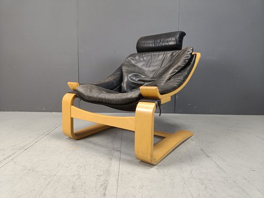 Swedish Kroken Armchair by Ake Fribyter for Nelo Möbel, 1970s for