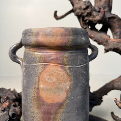 Organic Bizen Ikebana Vase by Kurosawa Izumi, 1970s for sale at Pamono