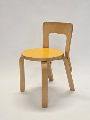 Model N65 Children's Chair by Alvar Aalto for Artek, 1970s for