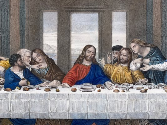After Leonardo Da Vinci, La Cène (The Last Supper), 1890s