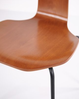 Model 3103 Dining T-Chairs by Arne Jacobsen for Fritz Hansen