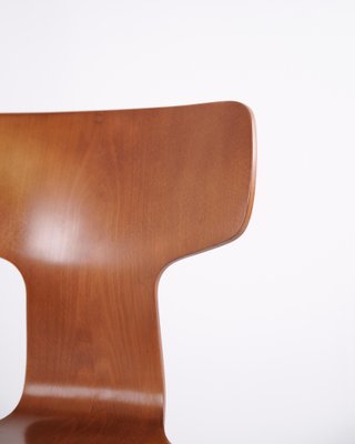Model 3103 Dining T-Chairs by Arne Jacobsen for Fritz Hansen