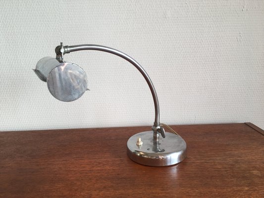 oneerlijk Specialiteit Zakenman Vintage Chrome Desk Lamp for sale at Pamono