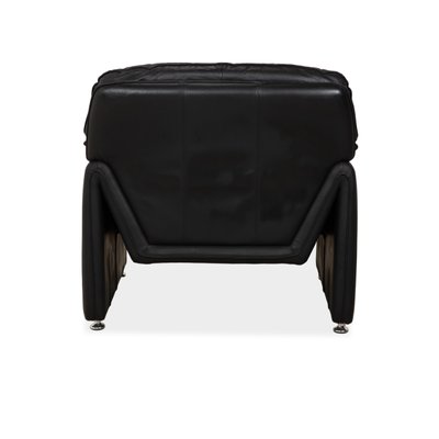 Atlanta Armchair in Black Leather from Lauuser for sale at Pamono