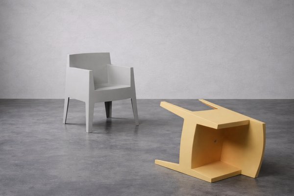 Mid-Century Modern Italian Atlantide Toy Plastic Chairs by