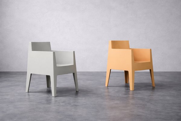 Mid-Century Modern Italian Atlantide Toy Plastic Chairs by