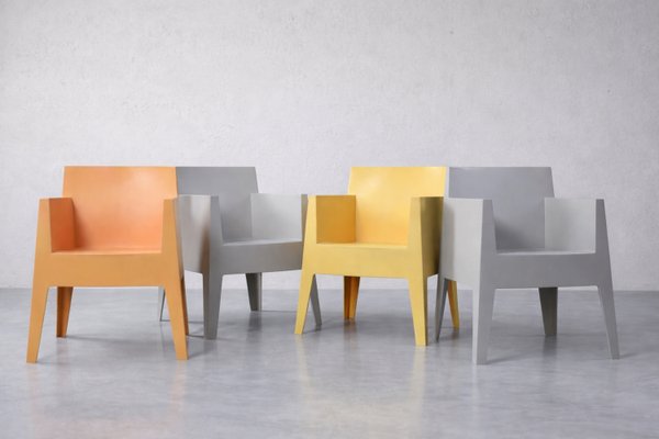 Mid-Century Modern Italian Atlantide Toy Plastic Chairs by